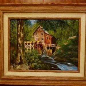 Mill Landscape New Jersey by Doris Dill Nagy